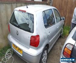 2001 VOLKSWAGEN POLO SE AUTO SILVER spares or simple fix for Sale