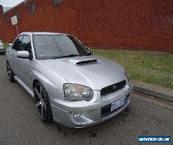 2004 Subaru Impreza MY04 WRX (AWD) Silver Manual 5sp M Sedan for Sale