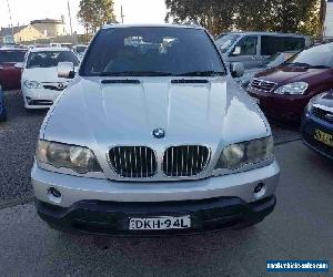 2001 BMW X5 E53 4.4I Silver Automatic 5sp A Wagon