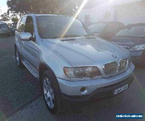 2001 BMW X5 E53 4.4I Silver Automatic 5sp A Wagon