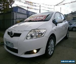 2008 Toyota Corolla ZRE152R Conquest White Automatic 4sp A Hatchback