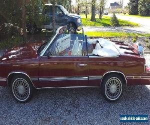 1984 Chrysler LeBaron