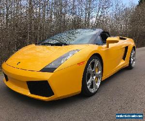 Lamborghini: Gallardo Spyder