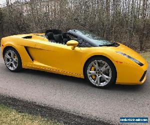 Lamborghini: Gallardo Spyder