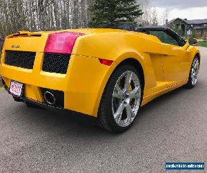 Lamborghini: Gallardo Spyder