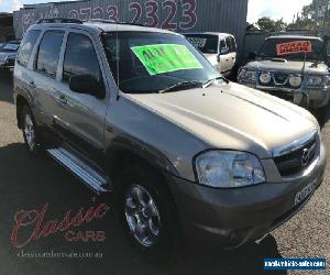 2001 Mazda Tribute Classic Gold Automatic 4sp A Wagon