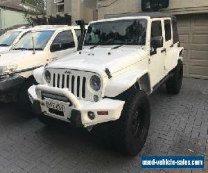 2014 Jeep Wrangler Unlimited JK MY13 Renegade Sport (4x4) White Automatic 5sp A