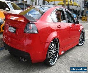 2007 Holden Commodore VE MY08 SS-V Red Manual 6sp M Sedan