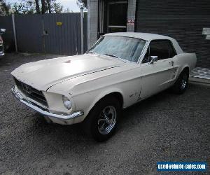 1967 FORD MUSTANG COUPE C CODE 289 /AUTO DISC BRAKE RUNNING DRY PROJECT CAR