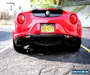 2016 Alfa Romeo 4C 2 dr coupe