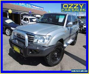 2005 Toyota Landcruiser HDJ100R GXL (4x4) Silver Automatic 5sp A Wagon