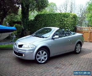 2007 RENAULT MEGANE 1.9 DIESEL SPORTS/CONVERTIBLE/COUPE/PAN ROOF VGC IN SILVER