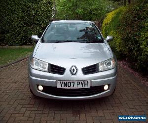 2007 RENAULT MEGANE 1.9 DIESEL SPORTS/CONVERTIBLE/COUPE/PAN ROOF VGC IN SILVER