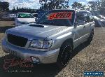 2002 Subaru Forester MY02 GT Silver Manual 5sp M Wagon for Sale