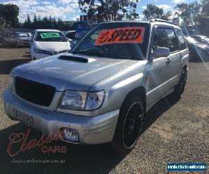 2002 Subaru Forester MY02 GT Silver Manual 5sp M Wagon