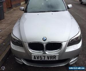 2007 BMW 520D M SPORT SILVER 