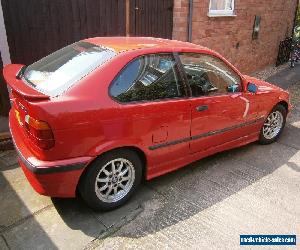 1998 BMW 318 TI COMPACT RED