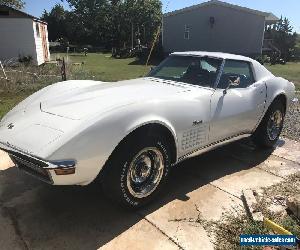 1971 Chevrolet Corvette white