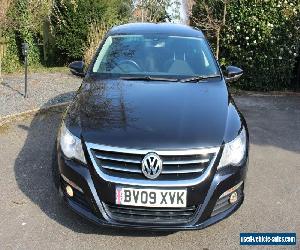 2009 VOLKSWAGEN PASSAT CC GT TDI 170 DSG BLACK -STUNNING EXAMPLE BI XENON LIGHTS