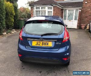 2009 ford fiesta 1.2 zetec 3 door hatchback blue metallic alloys 