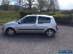 2005 RENAULT CLIO DYNAMIQUE 16V SILVER for Sale