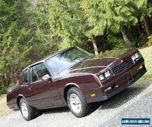 1986 Chevrolet Monte Carlo