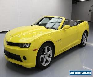 2014 Chevrolet Camaro LT Convertible 2-Door