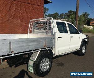 2008 Toyota Hilux KUN26R 08 Upgrade SR (4x4) White Manual 5sp M