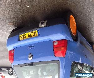 2000 vw lupo 1.4 auto lowered, alloys , retro exhaust, blue.