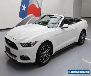 2017 Ford Mustang EcoBoost Premium Convertible 2-Door