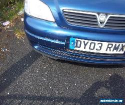 2003 VAUXHALL ASTRA LS 16V BLUE for Sale