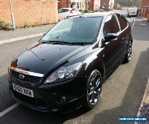 2010 FORD FOCUS ZETEC S 125 BLACK FULL FORD HISTORY SAT NAV LOTS OF EXTRAS