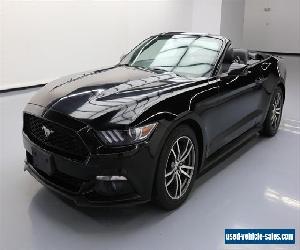 2015 Ford Mustang EcoBoost Premium Convertible 2-Door