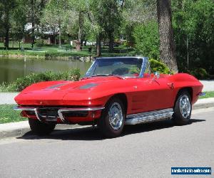 1963 Chevrolet Corvette Base Convertible 2-Door