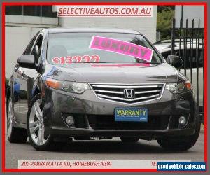 2008 Honda Accord 10 Euro Luxury Grey Automatic 5sp A Sedan