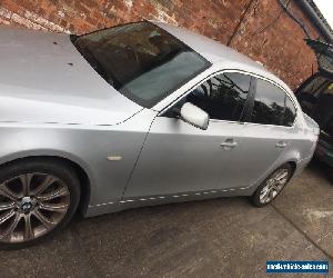 BMW 5 SERIES 525D SE DIESEL AUTO 4 DOOR SALOON SILVER 2004  