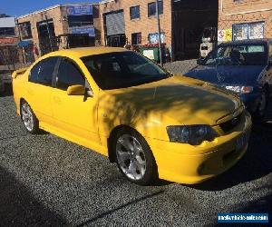 2005 Ford Falcon BA XR6 Yellow Automatic 4sp A Sedan