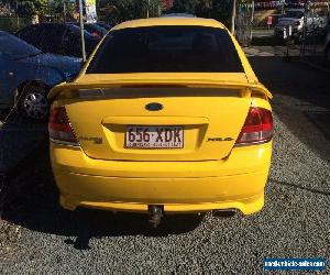 2005 Ford Falcon BA XR6 Yellow Automatic 4sp A Sedan