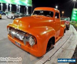 1954 Ford F100 Orange Automatic 2sp A Single Cab