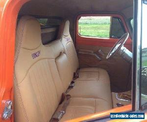 1954 Ford F100 Orange Automatic 2sp A Single Cab