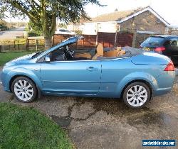 Blue Ford Focus CC 2.0 Manual Diesel 2007 for Sale