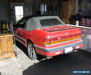 Chrysler: LeBaron Convertible