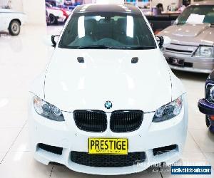 2011 BMW M3 E92 MY10 White Automatic 7sp A Coupe