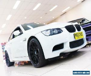 2011 BMW M3 E92 MY10 White Automatic 7sp A Coupe