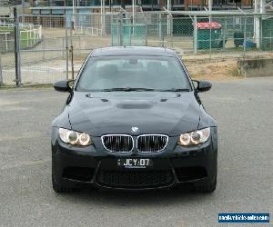 2008 BMW M3 E92 Black Manual 6sp Manual Coupe