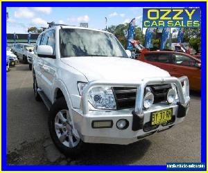 2014 Mitsubishi Pajero NW MY14 GLX-R LWB (4x4) White Automatic 5sp A Wagon