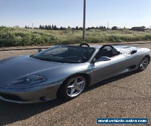 2001 Ferrari 360 Spider