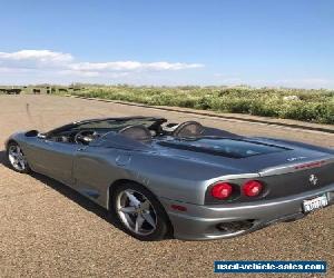 2001 Ferrari 360 Spider