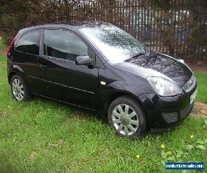 2007 FORD FIESTA 1.4 PETROL MANUAL BLACK 3DR - 59K MILES - MOT JUNE 2018