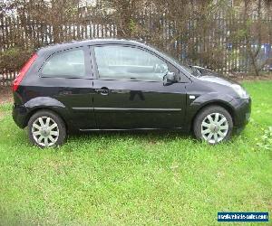 2007 FORD FIESTA 1.4 PETROL MANUAL BLACK 3DR - 59K MILES - MOT JUNE 2018